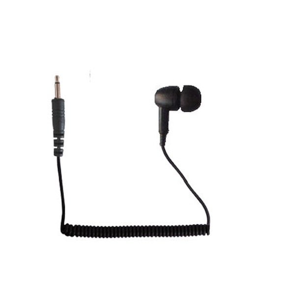 WPEB 3.5mm Earbud black earpiece.