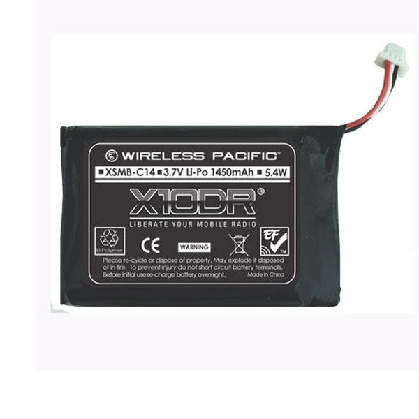 XSMB-C14 Replacement X10DR Wireless Microphone Battery.